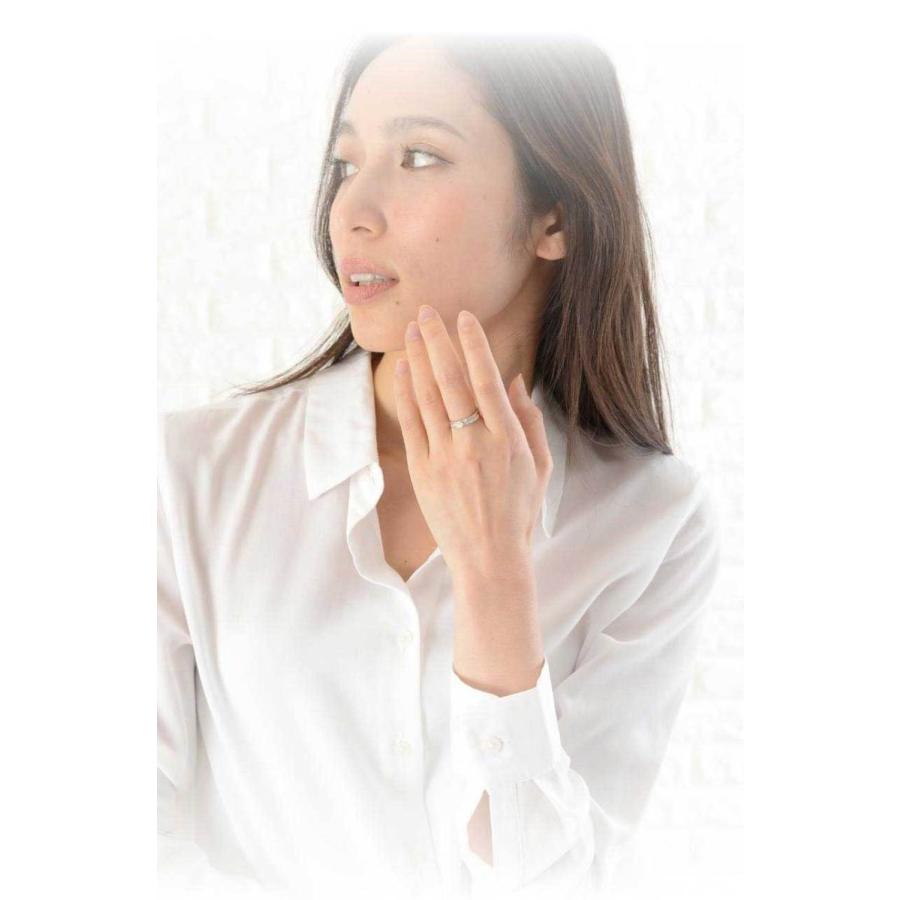 指輪 プラチナ900 pt900 ダイヤモンド リング 0.17ct ピンキーリング 小指 レディース ジュエリー アクセサリーの画像