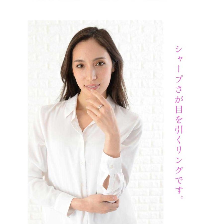 指輪 プラチナ900 pt900 ダイヤモンド リング 0.17ct ピンキーリング 小指 レディース ジュエリー アクセサリーの画像