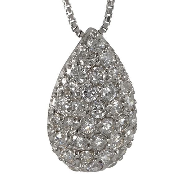 K18YG ダイヤモンド ペンダントトップ D:0.40ct ネックレス K18YG