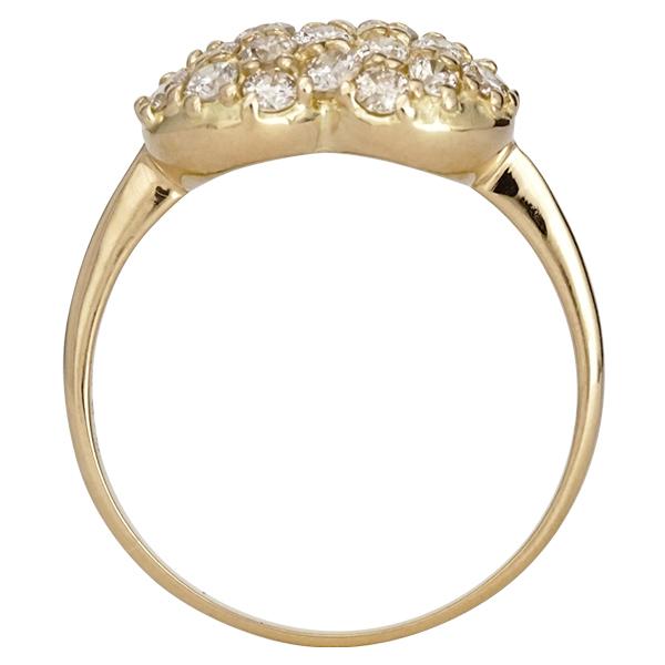 指輪 ハート パヴェ ダイヤモンド 0.80ct リング 18金 k18 18k イエローゴールド ピンクゴールド ホワイトゴールド_3