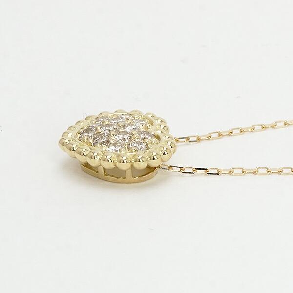 K18 ネックレス ダイヤモンド 0.40ct ハート ペンダント 18金 イエローゴールド ピンクゴールド ホワイトゴールド 18k チェーン 品質保証書の画像