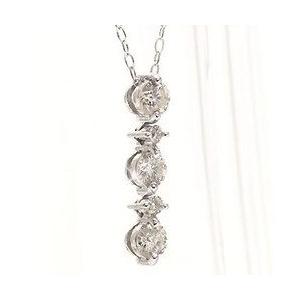 ダイヤモンド ネックレス ペンダント ダイヤ 0.3ct ロング k18ゴールド 18金 レディース ジュエリー アクセサリーの画像