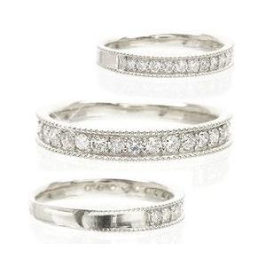 指輪 ダイヤモンド 0.3ct プラチナ900 pt900 エタニティリング アンティーク ミルレディース アクセサリーの画像