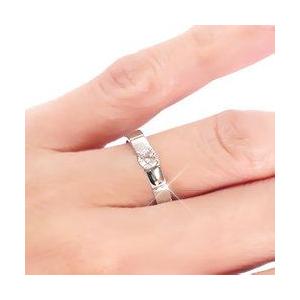 指輪 一粒ダイヤモンド リング ソリティア ダイヤ 0.2ct 18k k18ゴールド k18wg k18yg k18pg レディース アクセサリーの画像