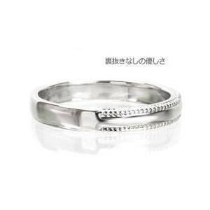 指輪 ミル打ち 地金リング 3ｍｍ幅 無垢 k18ゴールド 結婚男女兼用 18金 レディース ジュエリー アクセサリーの画像