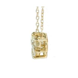 ダイヤモンド ネックレス 18k k18ゴールド k18wg k18yg k18pg 0.3ct トリロジー スリーストーン ペンダント レディースの画像