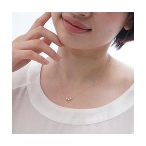 ダイヤモンド ネックレス 18k k18ゴールド k18wg k18yg k18pg 0.3ct トリロジー スリーストーン ペンダント レディースの画像