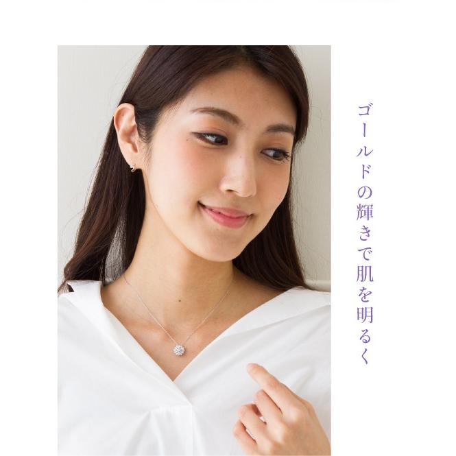 ダイヤモンド ネックレス K18 ダイヤ 0.5ct ダイヤモンド ペンダント 18k 18金 レディース ジュエリー アクセサリーの画像