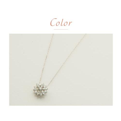 ダイヤモンド ネックレス K18 ダイヤ 0.30ct ペンダント 18金の画像