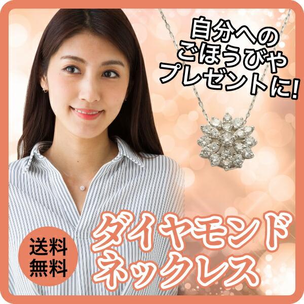 ダイヤモンド ネックレス K18 ダイヤ 0.30ct ペンダント 18金の画像