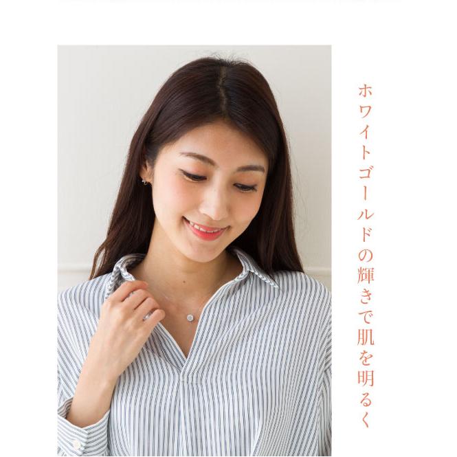 ダイヤモンド ネックレス K18 ダイヤ 0.30ct ペンダント 18金の画像