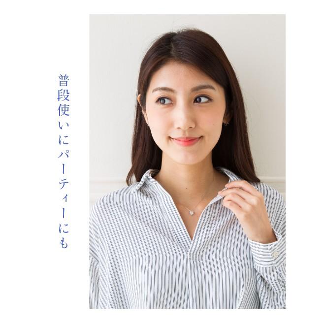 ダイヤモンド ネックレス K18 ダイヤ 0.5ct ペンダント 18金 イエローゴールド ピンクゴールド ホワイトゴールド レディースの画像