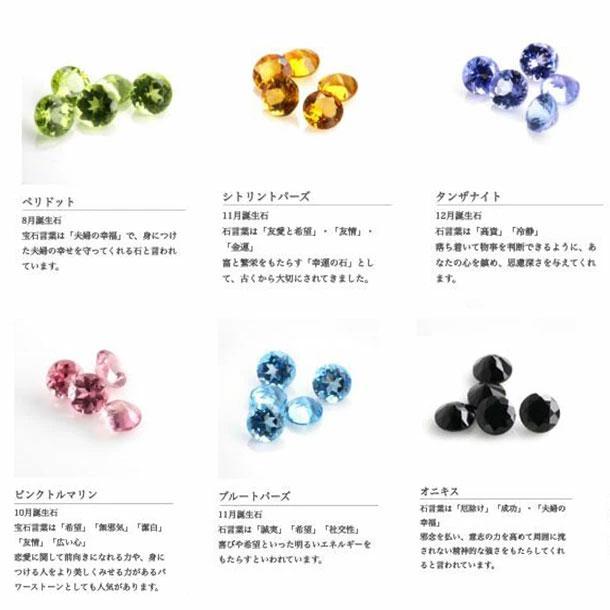雪だるま天然石付き　パステル カラーストーン 選べる天然石 ネックレス 12色 誕生石 ペンダント