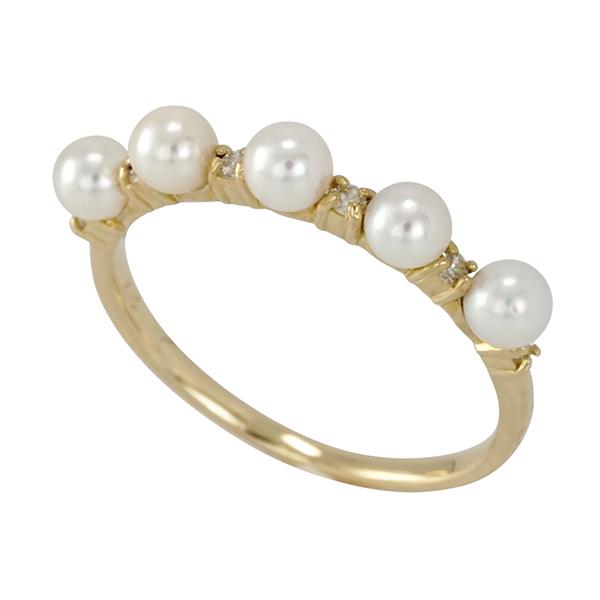 ポンテヴェキオ ビアンコ エ ネロ リング 0.23CT 