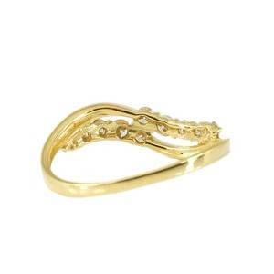 指輪 テンダイヤモンド リング k18ゴールド k18 18k ダイヤ 0.3ct 10石 フラワー レディース アクセサリーの画像