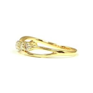 指輪 ダイヤモンド リング k18ゴールド k18 18k ダイヤ 0.5ct セブンストーン レディース アクセサリーの画像