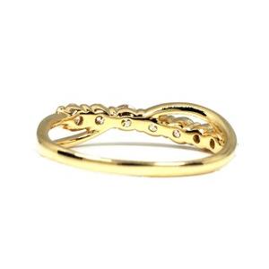 指輪 ダイヤモンド リング k18ゴールド k18 18k ダイヤ 0.5ct セブンストーン レディース アクセサリーの画像