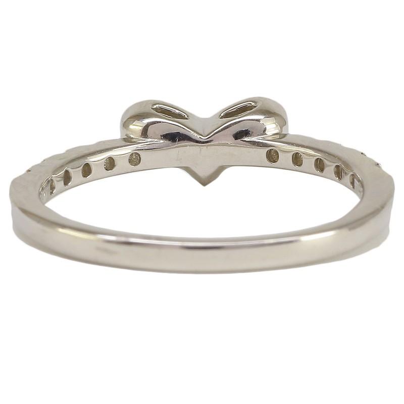 指輪 ダイヤモンド 0.3ct ハート プラチナ900 pt900 リング レディース ジュエリー アクセサリーの画像