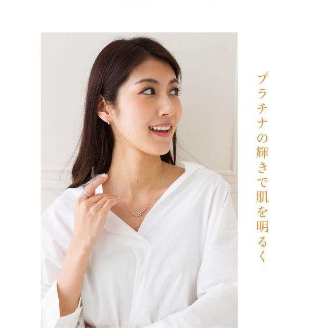 指輪 エタニティリング ミル打ち ダイヤモンド リング 0.3ct フラワーモチーフ pt900プラチナ レディース アクセサリーの画像