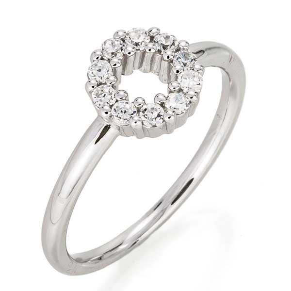 指輪 レディース ジュエリー サークル 輪 ダイヤモンド プラチナ900 リング 0.2ct pt900 アクセサリーの画像