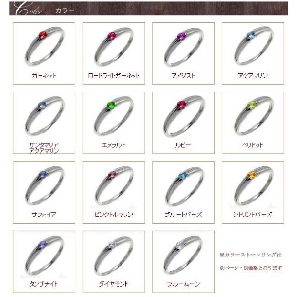指輪 一粒ダイヤモンド リング ダイヤ 0.1ct k18ゴールド ソリティア 18金 レディース ジュエリー アクセサリーの画像