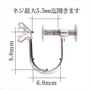 スーパーCZ キュービックジルコニア イヤリング ソリティア ｋ14ホワイトゴールド 4.0mm シグニティ社製 ネジ式 レディースの画像