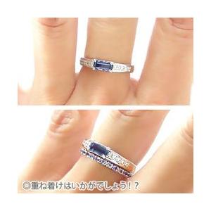 指輪 アイオライト リング ダイヤモンド バケットカット 0.1ct k18ゴールド 18金 レディース ジュエリー アクセサリーの画像