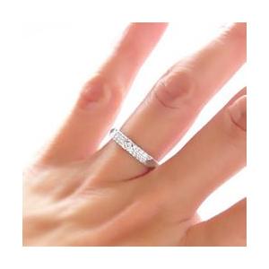 指輪 ダイヤモンド リング 0.13ct 無垢 k18ゴールド レディース ジュエリー アクセサリーの画像