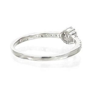 指輪 ダイヤモンド リング フラワー 花 k18ゴールド ダイヤ 0.3ct レディース ジュエリー アクセサリーの画像