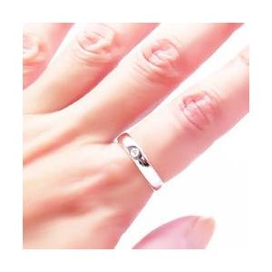 指輪 ダイヤモンド リング 0.05ct プラチナ900 pt900 結婚マリッジリング レディース ジュエリー アクセサリーの画像