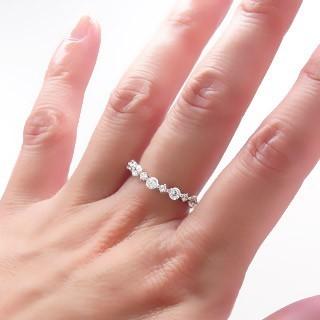 指輪 ダイヤモンド リング ストレート 0.63ct プラチナ900 pt900 レディース ジュエリー アクセサリー｜eternally｜03