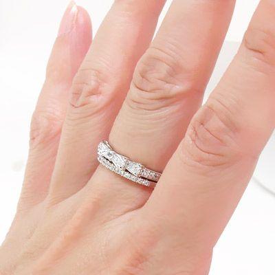 メイプル✨プラチナ900刻印一粒ダイヤモンド0.10ctリング 指輪 リボン プラチナ900 pt900 ダイヤモンド 0.2ct ダブルリボン