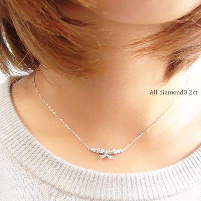 カラーストーンネックレス 0.03ct プラチナ900 pt900 ペンダント レディース ジュエリー アクセサリーの画像