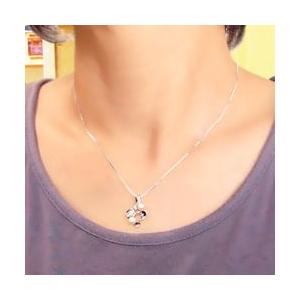 アコヤパール 本真珠 ネックレス 6月誕生石 ダイヤモンド 0.02ct k18ホワイトゴールド 18金 レディース アクセサリーの画像