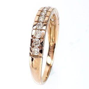 ピンキー リング ダイヤモンド リング 0.5ct k18ゴールド レディース ジュエリー アクセサリーの画像