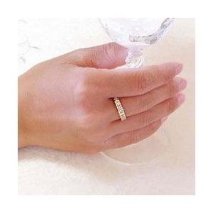 ピンキー リング ダイヤモンド リング 0.5ct k18ゴールド レディース ジュエリー アクセサリーの画像