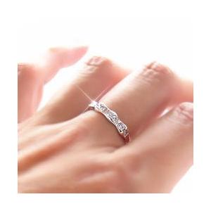 指輪 ダイヤモンド リング 0.38ct k18ゴールド 無垢 18金 レディース ジュエリー アクセサリーの画像