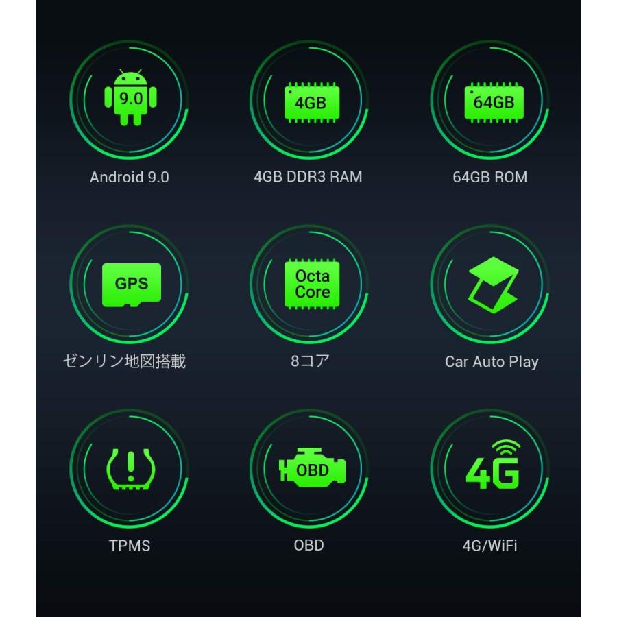 Tbx104 Xtrons 2din 大画面 8コア Android9 0 カーナビ 10 1インチ 車載pc アンドロイド 高画質 D Khabarbani Com