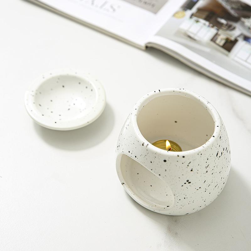 新商品】アロマ香炉 茶香炉 アロマポット 〈受皿取り外し可能