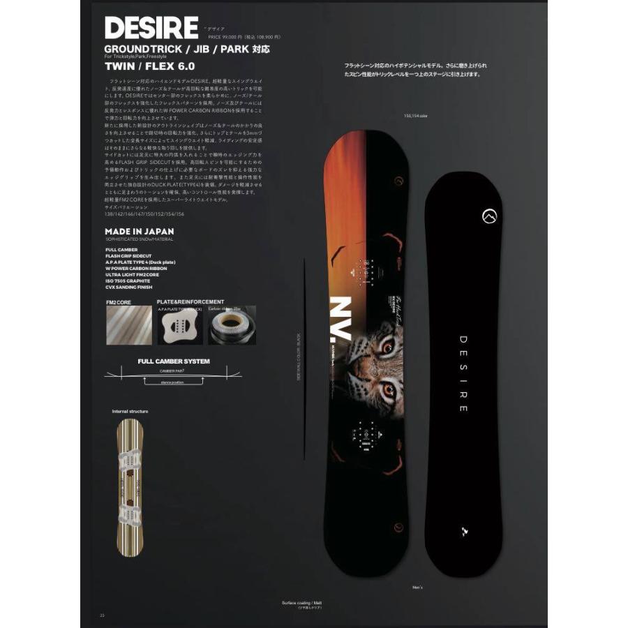 ノベンバー デザイア desire 152cm 【新品、本物、当店在庫だから安心