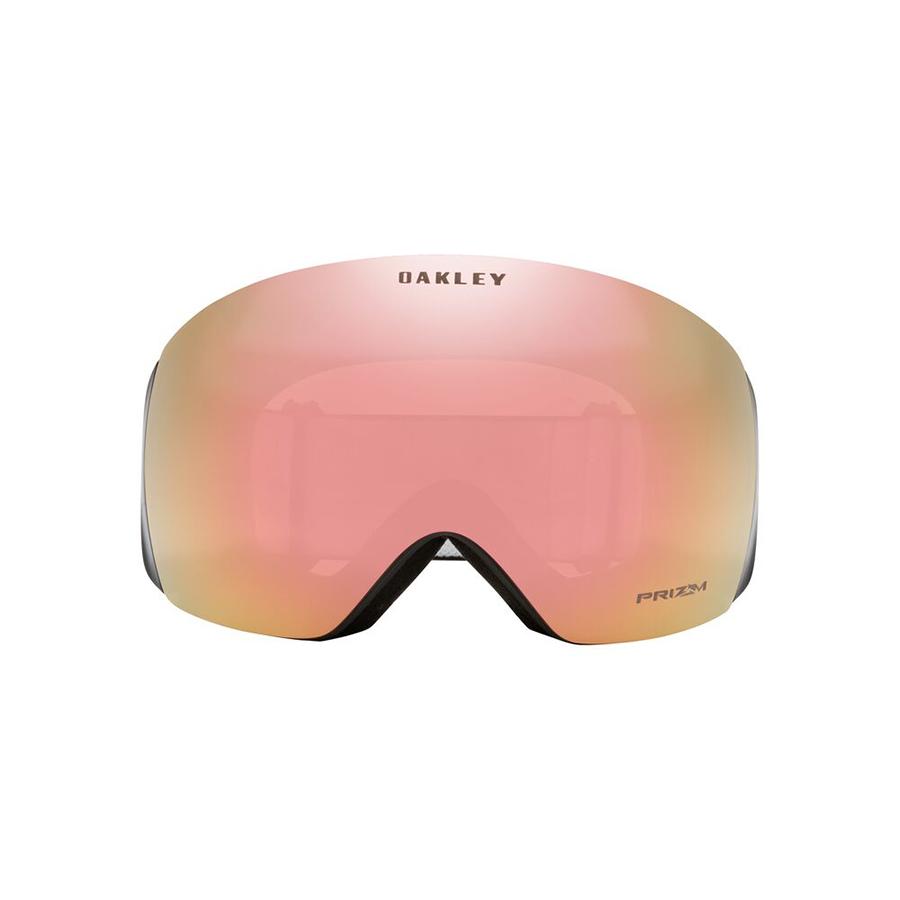 Oakley - オークリーフライトデッキL MatteBlack /レンズ Prizm Rose Oakley Flight Deck L Goggles - Matte Black w/ Prizm Rose