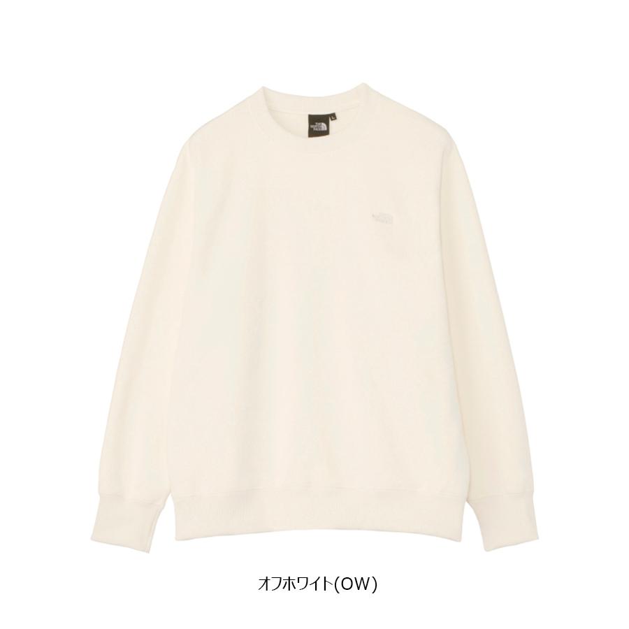 THE NORTH FACE ノースフェイス クルースウェット SMALL LOGO HEATHER 