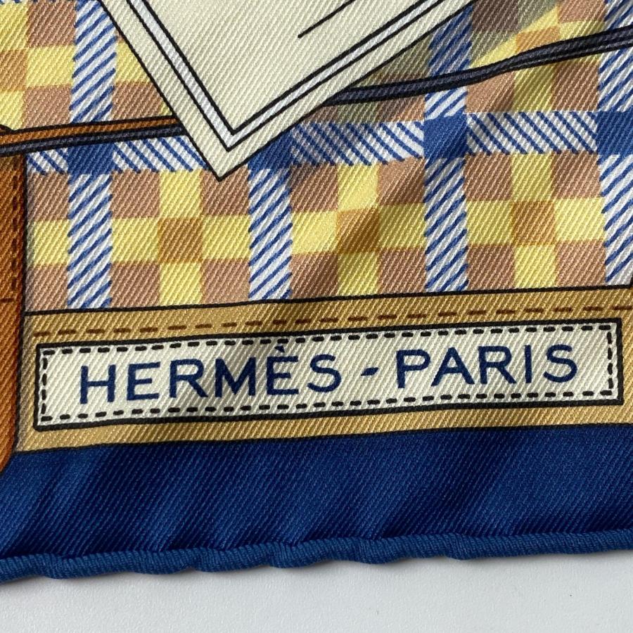 HERMES（エルメス） レディース スカーフ 馬車の変遷 カレ 70 シルク