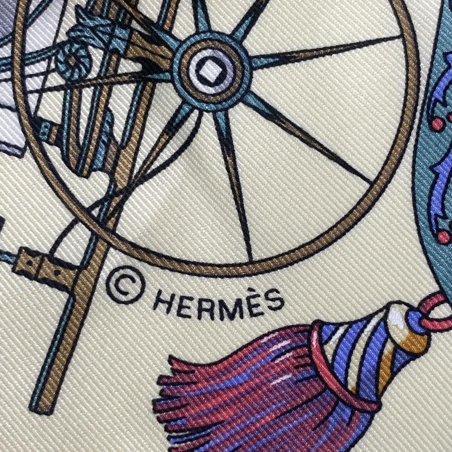 HERMES（エルメス） レディース スカーフ 馬車の変遷 カレ 70 シルク