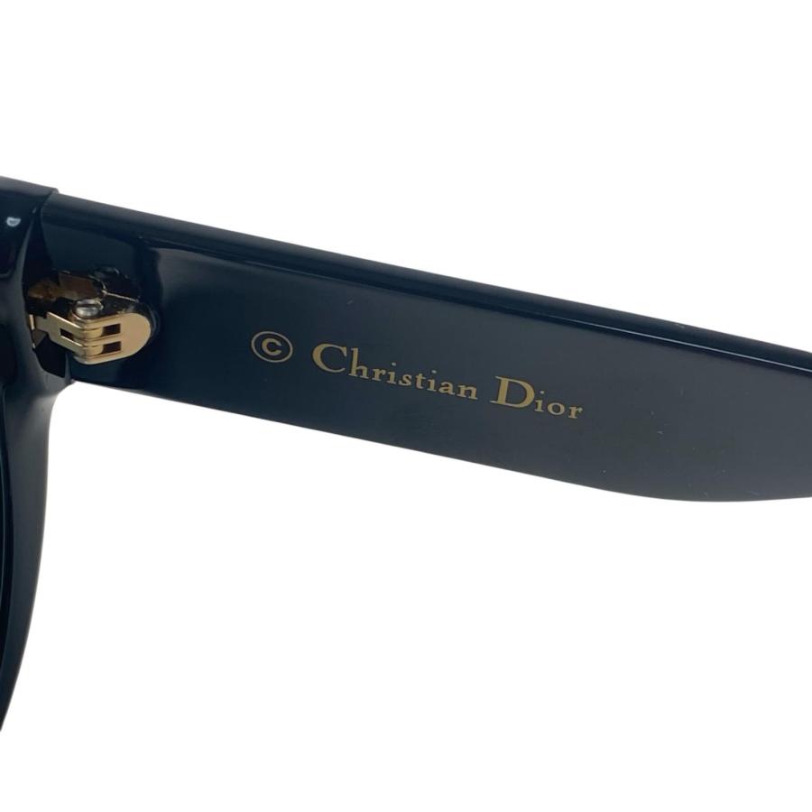 【美品】Christian Dior サングラス ブラックCD金ロゴ ディオール Christian Dior（クリスチャン・ディオール） 美品 ディオール DIOR