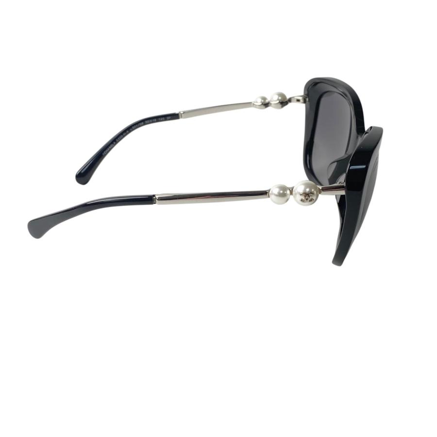 美品 シャネル CHANEL ココマーク サングラス フェイクパール 5339-H-A レディースの画像