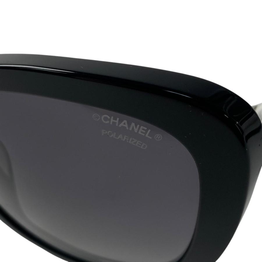 美品 シャネル CHANEL ココマーク サングラス フェイクパール 5339-H-A レディースの画像