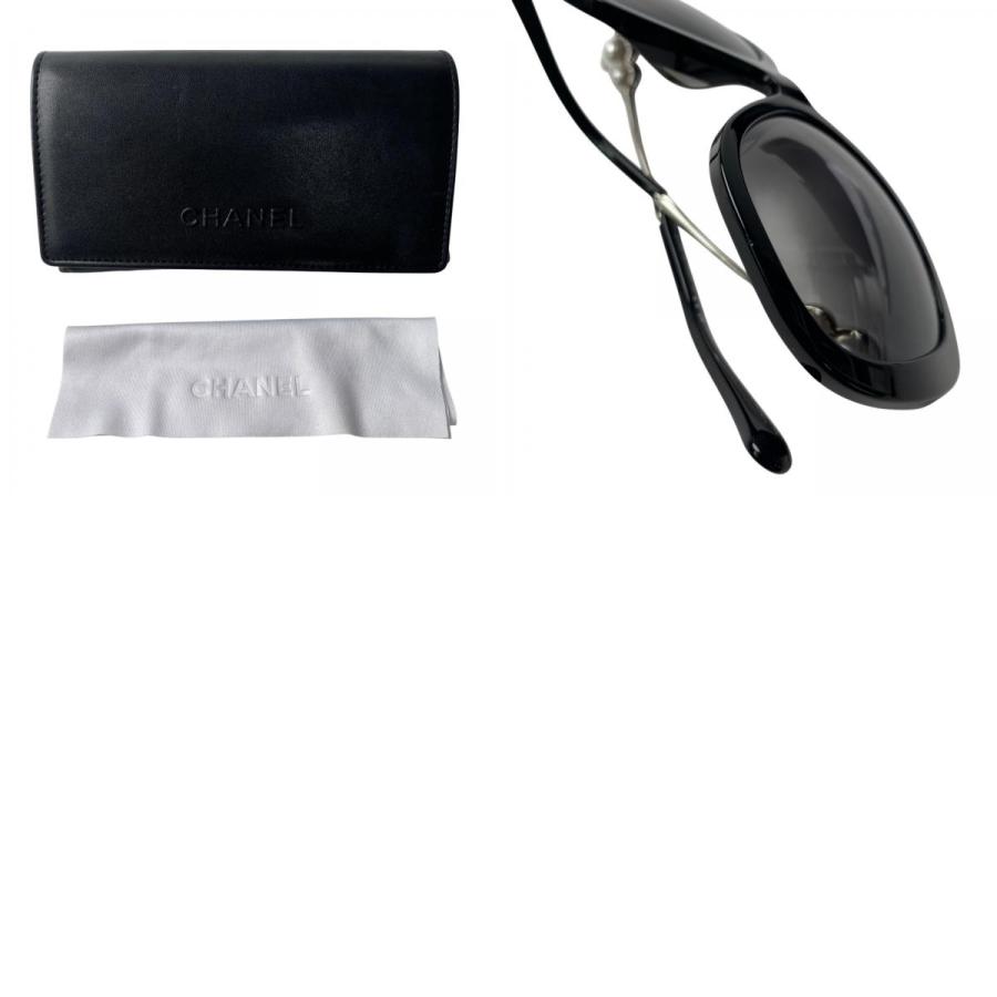 美品 シャネル CHANEL ココマーク サングラス フェイクパール 5339-H-A レディースの画像