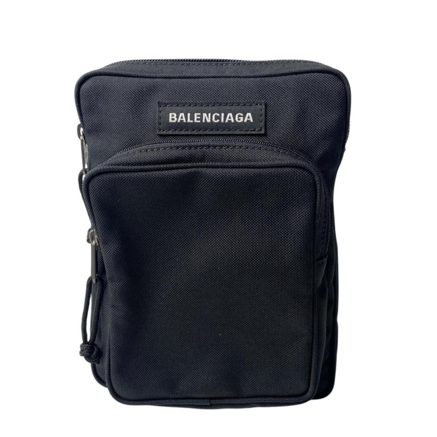 美品 バレンシアガ BALENCIAGA ボディバッグ ナイロン 593651 斜めがけ クロスボディ メンズ_1