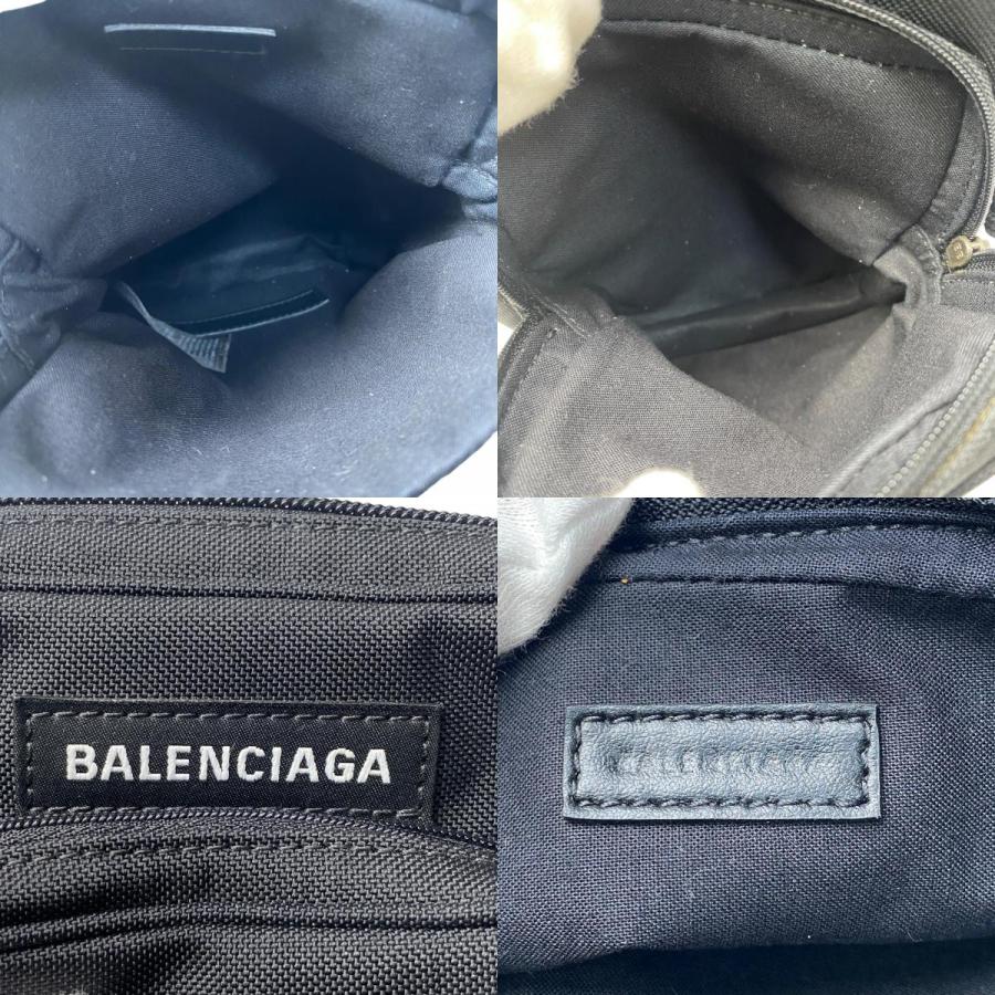 美品 バレンシアガ BALENCIAGA ボディバッグ ナイロン 593651 斜めがけ クロスボディ メンズ_7